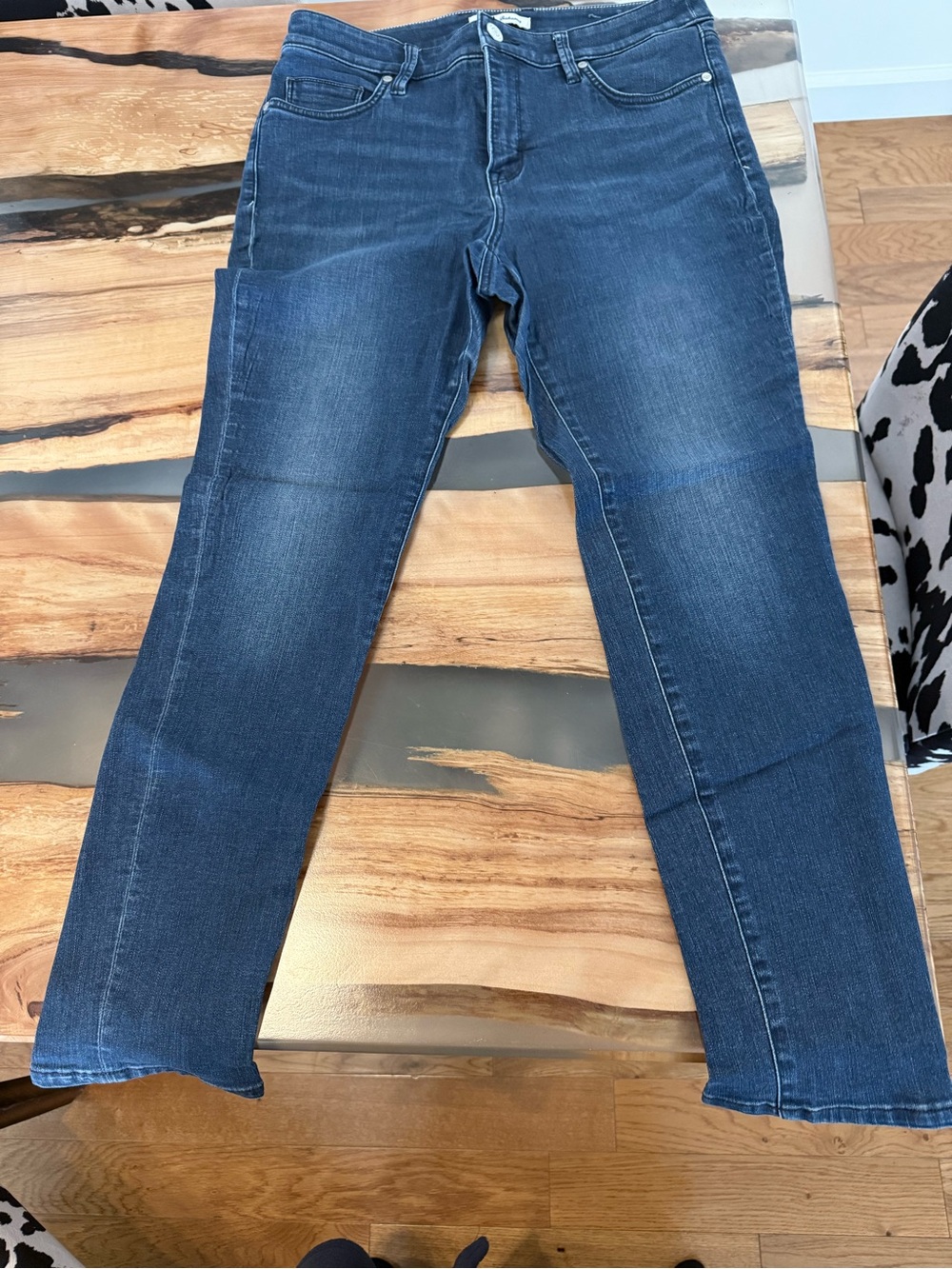 Tommy Bahama Women's Straight-Leg Jeans in Dark Blue Wash